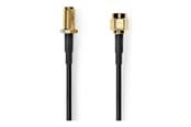 Antennkabel - Nedis CSGL02010BK50 coaxial cable - CSGL02010BK50