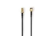 Antennkabel - Nedis SMA Cable | RP SMA Male | RP SMA Female | Gold Plated | 50 Ohm - CSGL02210BK50