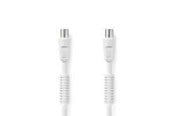 Antennkabel - Nedis Coax Cable | IEC (Coax) Male | IEC (Coax) Female | Nickel Plated - CSGL40020WT20