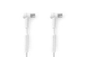 Antennkabel - Nedis Coax Cable | IEC (Coax) Male | IEC (Coax) Female | Nickel Plated - CSGL40120WT100
