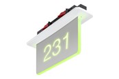 Smarta Hem - Crestron Electronics Crestron SSC-100-EL - without engraving - meeting room availability sign - grey - SSC-100-EL