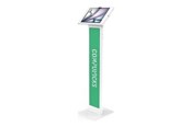 Monitorfäste - Compulocks iPad Pro M4/iPad Air M2 2024 Enclosure Brandable Floor Stand - Apex BrandMe - 140W11PAPX4W