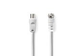Antennkabel - Nedis CSGL41800WT15 coaxial cable - CSGL41800WT15