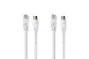Antennkabel - Nedis CSGL4500WT30 coaxial cable - CSGL4500WT30
