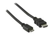 Displaykabel - Nedis HDMI cable with Ethernet - 2 m - CVGB34500BK20