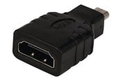 Displaykabel - Nedis HDMI adapter with Ethernet - CVGB34907BK