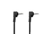 Ljudkabel - Nedis Audio Video Cable | 3.5 mm Male | Nickel Plated | 2.00 m | Round | PVC | Black - CVGL22000BK20