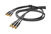 Displaykabel - Nedis video / audio cable - composite video / audio - CVTB24300GY20