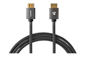 Displaykabel - Nedis HDMI cable with Ethernet - 3 m - CVTB34000GY30