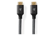Displaykabel - Nedis HDMI cable with Ethernet - 3 m - CVTB35000GY30
