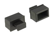 Nätverks tillbehör - DeLOCK Dust Cover for SFP Slot with Grip (10-Pack) - 64021