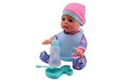 Dockor & Tillbehör - Baby Rose Drink and Pee baby doll 30cm - 27712