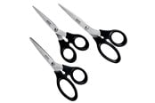 Skrivbordstillbehör - Leitz Stainless Steel Scissors Set 165/185/200 mm - 54260095