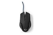Mus - Nedis Gaming - mouse - USB - black - Mouse - Optic - 6 knappar - Svart - GMWD110BK