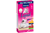 Katter - Vitakraft Liquid Snack Multipack Chicken + Beef 15g (16-Pack) - 58554