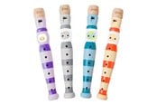 Träleksaker - Classic World Wooden Flute with Stripes - 40538