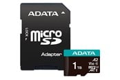 Flashram & USB Flash Drives - A-Data Premier Pro MicroSD/SD V30S - 100MB/s - 1TB - AUSDX1TUI3V30SA2-RA1