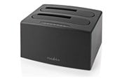 Hårddisk, tillbehör - Nedis HDDUDB3210BK storage drive docking station - HDDUDB3210BK