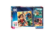 Pusselspel - Clementoni Jigsaw Puzzle Super Color Square DC Comics Justice League 3x48pcs. Golv - 25296
