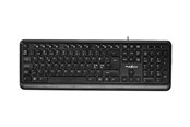 Tangentbord - Nedis - keyboard - QWERTY - Nordic - black - Tangentbord - Nordisk - Svart - KBMU200BKND