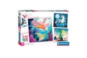 Pusselspel - Clementoni Jigsaw Puzzle Super Color Square Fantasy 3x48pcs. Golv - 25319