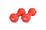 Sport & Fitness - ASG Handweight Set 2 kg Neoprene - ASG4170IONE SIZE