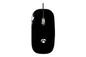 Mus - Nedis - mouse - USB - black - Mouse - Optic - 3 knappar - Svart - MSWD200BK