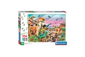 Pusselspel - Clementoni Jigsaw Puzzle Super Color Trolls 3 104pcs. Golv - 25768