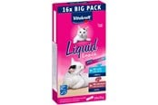 Katter - Vitakraft - Liquid Snack Multipack with Liver Sausage and Salmon MSC for cats 16x15gr (58000) - 58000