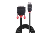 Displaykabel - Lindy DisplayPort to DVI-D Cable - 1m - 41490