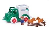 Leksaksbil - Viking Toys Jumbo Horse transport - 130007
