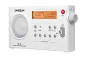 DAB, Nätverk & Klockradio - Sangean PR-D7 AM / FM Digital Tuning Radio - AM/FM - PR-D7W