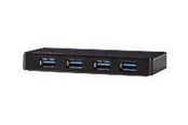 USB Hub - Nedis UHUBU3420BK - hub - 4 ports USB Hub - USB 3.2 - 4 porte - Svart - UHUBU3420BK