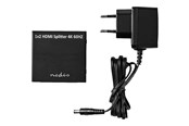 Video Switch - Nedis VSPL3472AT - video/audio splitter - 2 ports - VSPL3472AT