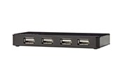 USB Hub - Nedis UHUBU2730BK - hub - 7 ports USB Hub - 7 porte - Svart - UHUBU2730BK