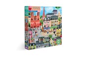 Pusselspel - eeBoo Puzzle 1000 pcs - Paris in a Day - EPZTPD2