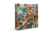 Pusselspel - eeBoo Puzzle 1000 pcs - English Green Market - EPZTEGM