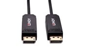 Displaykabel - Lindy Fibre Optic Hybrid DisplayPort 2.0 Cable - 50m - 38525