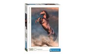 Pusselspel - Clementoni Wild Red Stallion (500) - 35521