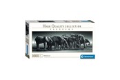 Pusselspel - Clementoni Jigsaw Puzzle Panorama Herd of Giants 1000pcs. Golv - 39836