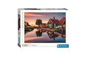 Pusselspel - Clementoni Jigsaw Puzzle Zaanse Schans 1500 pcs. Golv - 31696