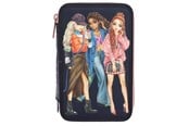 Skoltillbehör - Depesche TOPModel Triple Pencil Case CITY GIRLS - 412560