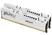 RAM - Kingston FURY Beast DDR5-6000 - 32GB - CL36 - Dual Channel (2 pcs) - AMD EXPO - Vit - KF560C36BWE2K2-32