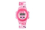 Merchandise - Peers Hardy - Lilo And Stitch Pink Digital - Klocka - 5018479155492