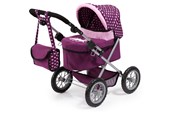 Docka, bamse och tillbehör - Bayer Design Dolls Pram Trendy - Purple - 13037AA