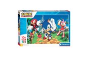 Pusselspel - Clementoni Jigsaw Puzzle Super Color Maxi Sonic 104pcs. Golv - 25764