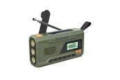 DAB, Nätverk & Klockradio - Manta Portable Emergency Radio - FM - Mono - Grön - RDI401G