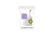 Rengöring - Simplehuman Kod R skräddarsydda soppåsar, förpackning med 20, vit - CW0201