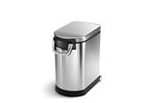 Hundar - Simplehuman 25L medelstor husdjursmatbehållare, borstad - CW1887