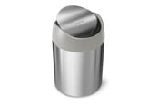 Avfallssortering - Simplehuman 1,5L minipapperskorg, borstad - CW2084
